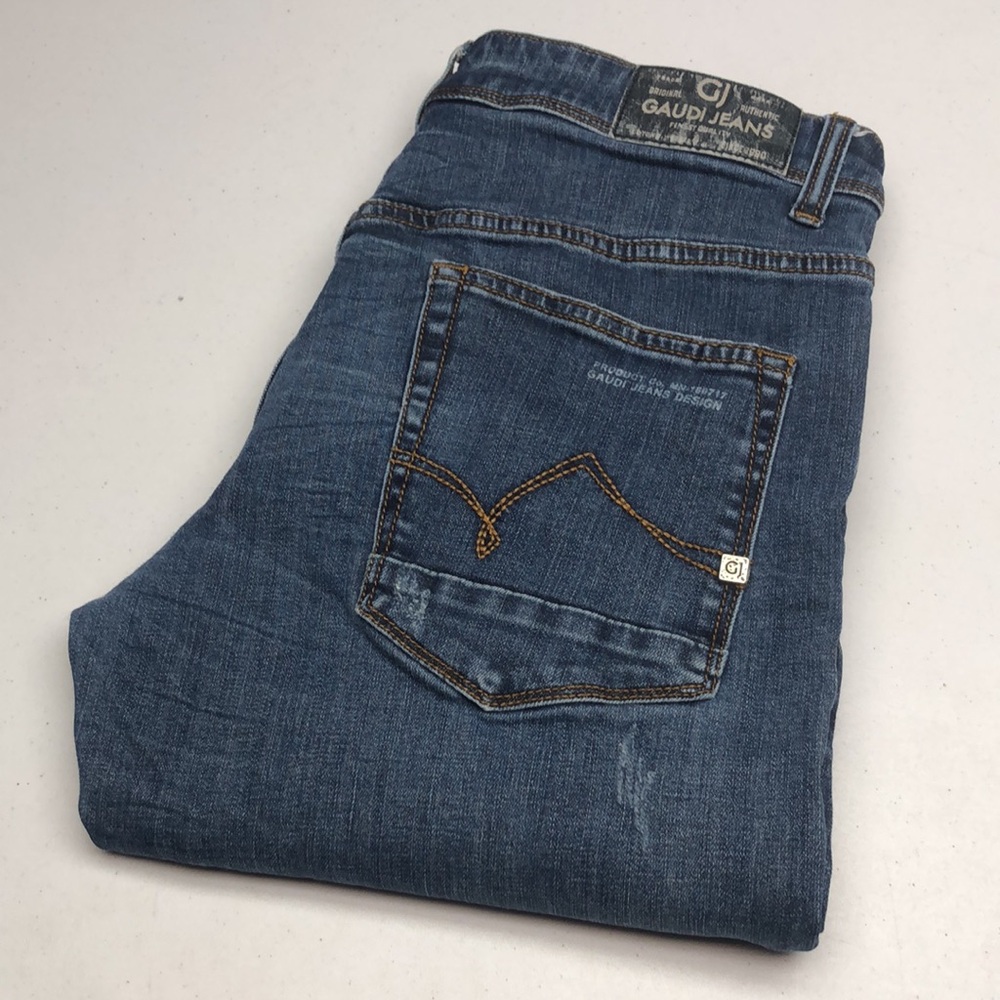DISTRESS MENS GAUDI MARTIN SLIM FIT  JEANS 32x30 ⭐️